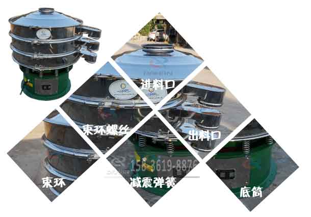 不銹鋼振動篩粉機結(jié)構(gòu) 不銹鋼振動篩粉機結(jié)構(gòu)