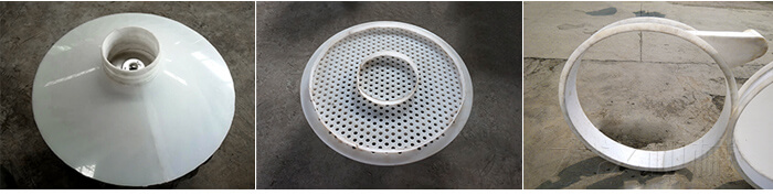 塑料防腐蝕振動(dòng)篩防塵蓋,網(wǎng)架,篩框展示圖。